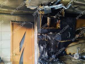 В Жуковке потушили пожар в жилом доме