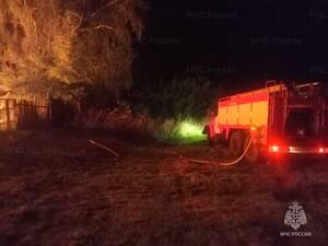 Произошел пожар в частном секторе Липок