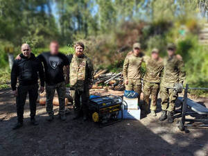 Брянская епархия передала генераторы бойцам «Севера» на СВО