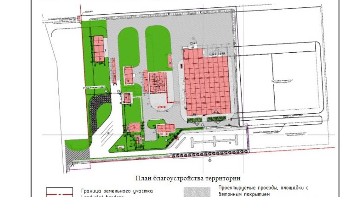 Проект производства работ благоустройство территории