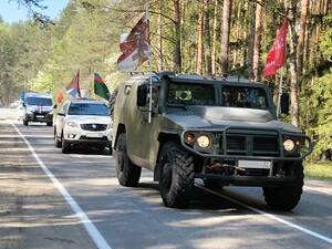 В Брянской области прошёл межведомственный патриотический автопробег