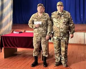 Добровольцам «БАРС-Брянск» вручили удостоверения ветеранов боевых действий