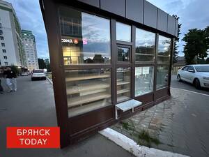 Под Брянском женщина на внедорожнике протаранила хлебный киоск