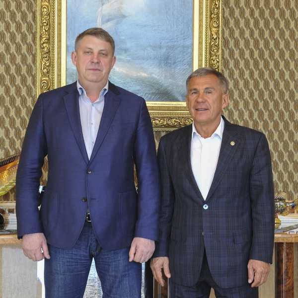 Брянский губернатор с татарским коллегой обсудил реализацию нацпроектов