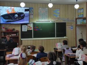 В Климовской школе провели урок пожарной безопасности