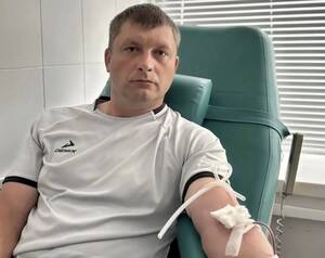 Почётный донор Максим Зерин отметил 10-летний юбилей донорства