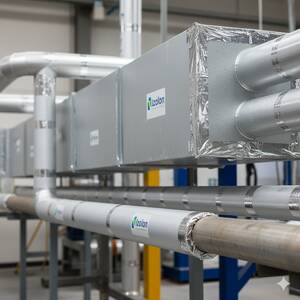 Изолон в производстве: изоляция оборудования, труб, воздуховодов