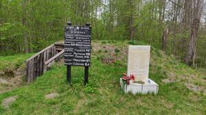 Волонтеры культуры посетили партизанскую стоянку под Брянском 