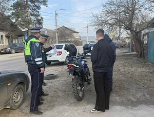 Брянские полицейские устроили облаву на мотоциклистов