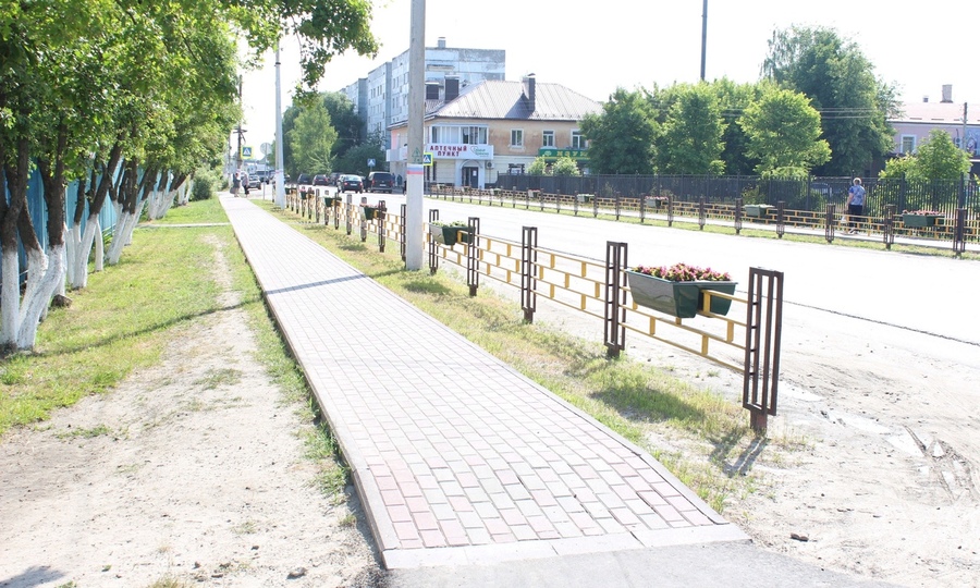 В Унече оценили проект «Формирование комфортной городской среды»‍