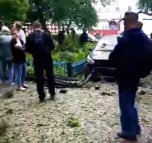 Журналистка рассказала, как стала свидетелем атаки беспилотника в Брянске