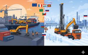 Доставка строительной техники и промышленного оборудования из Европы в Россию: особенности и этапы