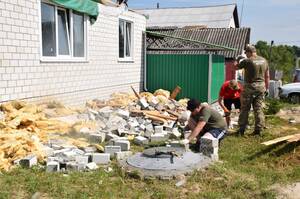 Делегация волонтёров Брянщины несколько дней помогала климовчанам