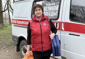 Фельдшера из Стародуба Наталью Гапоненко наградили медалью Луки Крымского