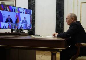 Брянский губернатор Ковальчук по видеосвязи пообщался с президентом Путиным