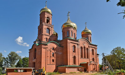 Брянский губернатор Богомаз посетил стройплощадку Кафедрального собора в Клинцах‍