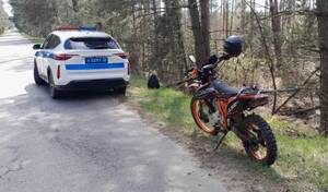 В Новозыбкове задержали мотоциклиста без «прав»