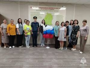 В Погарском районе прошло занятие по пожарной безопасности