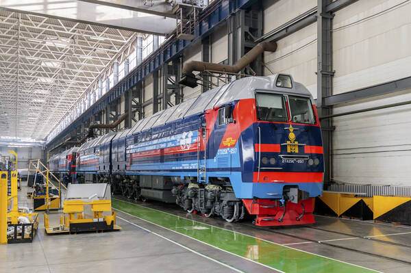 ТМХ завершил поставки на Улан-Баторскую железную дорогу локомотивов по контракту 2019 года