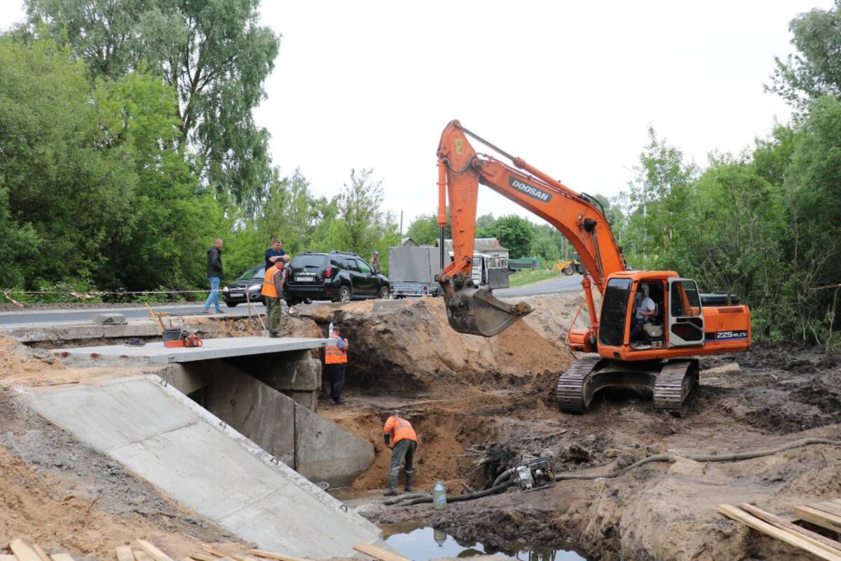 Отремонтированы километры дорог