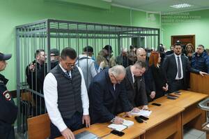 Полный зал: появились кадры с оглашения приговора членам брянской ОПГ