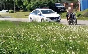 В Трубчевском районе поймали пьяного мотоциклиста на «Днепре»