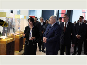 Богомаз вместе с Лукашенко открыли Музей Славы Могилевщины