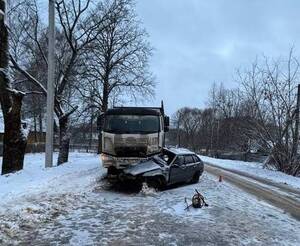 В ДТП с грузовиком в Суражском районе погиб 39-летний водитель ВАЗ