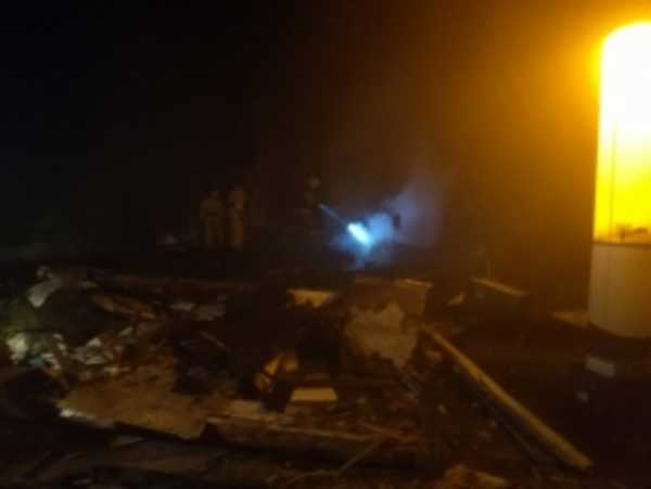 В Фокинском районе Брянска сгорел дом