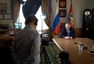 Богомаз дал интервью о брянских партизанах