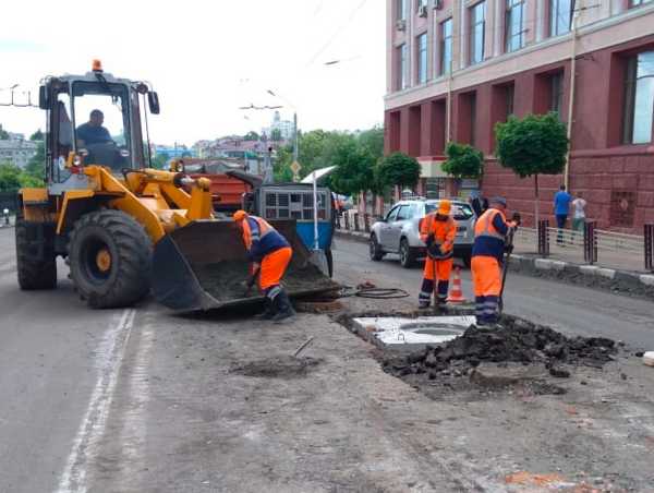 В Брянске на выходных продолжается капитальный ремонт дорог
