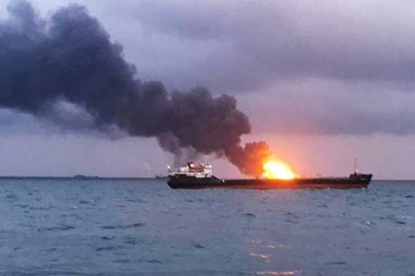 Взрыв на танкере в Приморье