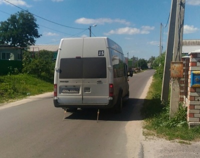 В Брянске пожаловались на хамское поведение водителя маршрутки №15