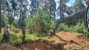 В городской черте брянской Жуковки прошли поисковые работы