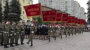 «Ридовка» написала про марш в Брянске: наследники Победы вышли на площадь Партизан