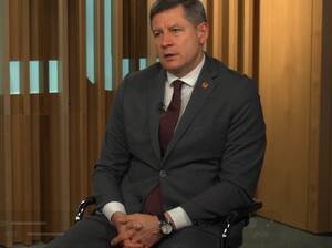 Врио брянского губернатора Егор Ковальчук дал интервью ТАСС