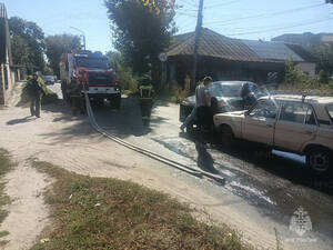 Две легковушки столкнулись в Клинцах, выезжали спасатели