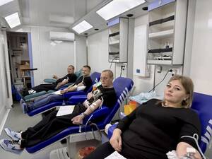 Брянские студенты и сотрудники БГТУ сдали 60 доз крови