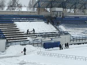 В Брянске стартовала подготовка стадиона «Динамо» к матчам Второй лиги А