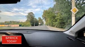 В Дятьковском районе Hyundai улетел на обочину из-за метеоусловий
