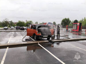 В Брянской области сгорел еще один автомобиль