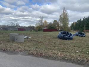 В Хмелево Выгоничского района обновляют центральный водопровод