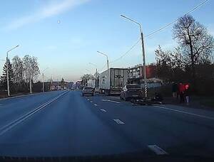 Под Брянском на трассе сбили ребёнка на питбайке