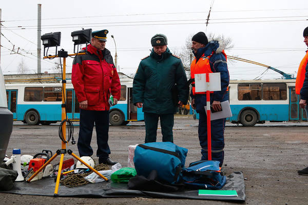 В Брянске спасатели подготовились к эвакуации людей в случае половодья