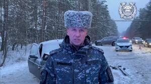 На трассе в Брянской области при лобовом столкновении погиб водитель