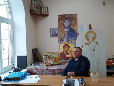 Брянский иконописец Александр Разин погиб при пожаре под Курском