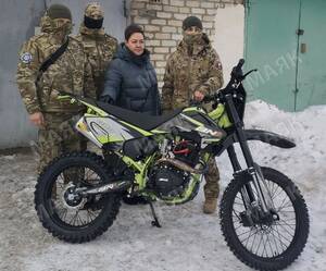 Мама погибшего 22-летнего бойца «БАРС-Брянск» отдала его мотоцикл однополчанам