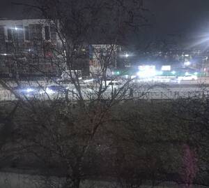 В Фокинском районе Брянска на мосту образовалась гигантская пробка