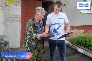 Депутат помог с подключением газа жителю села Жирятино