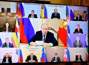 Путин пообщался с вновь избранным брянским губернатором Александром Богомазом